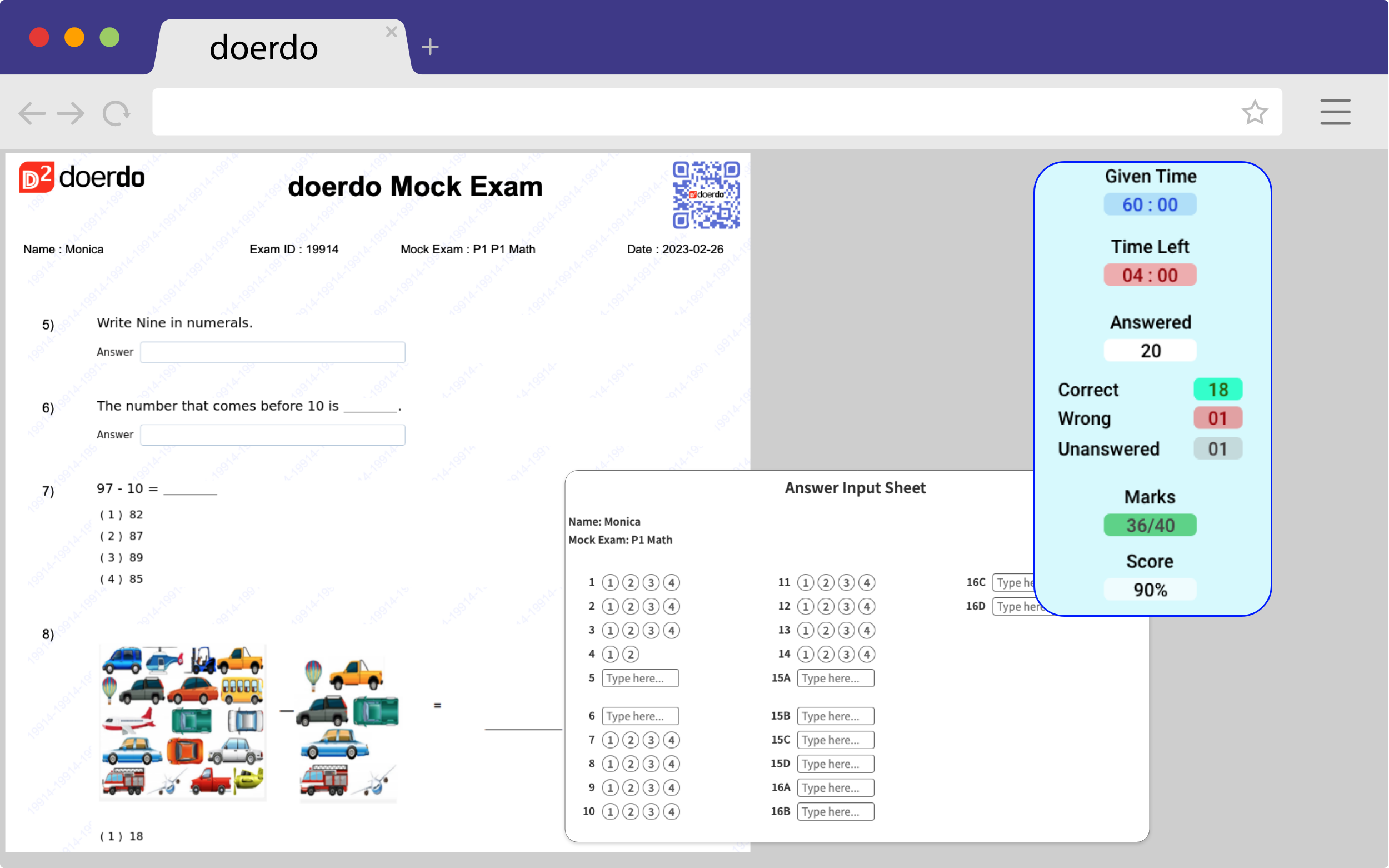 doerdo P1 Mock Exam doerdo P1 Mock Exam